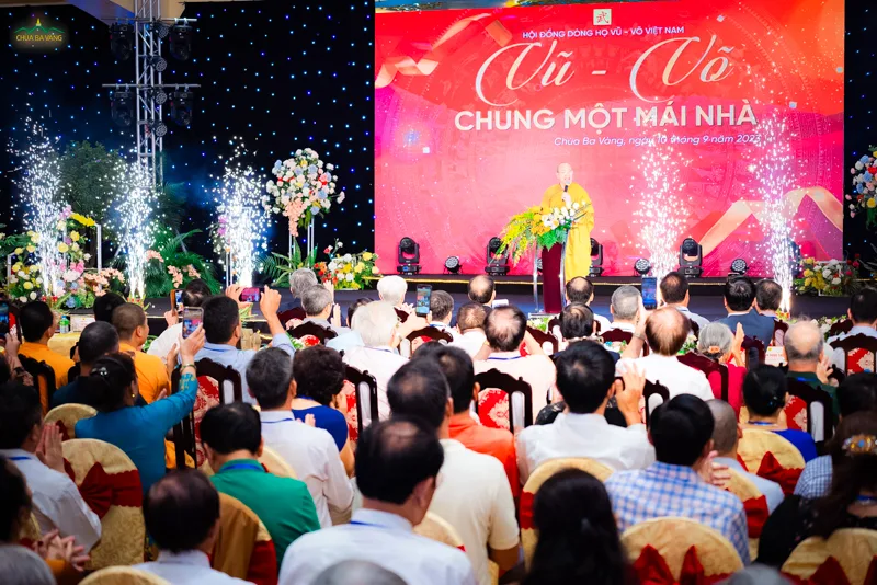 Toàn cảnh sự kiện “Vũ - Võ chung một mái nhà”.
