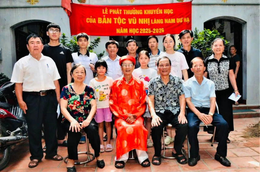 KHUYẾN HỌC – KHUYẾN TÀI: NÉT ĐẸP TRUYỀN THỐNG CỦA DÒNG HỌ VŨ – VÕ HOÀNG MAI, TP. HÀ NỘI.