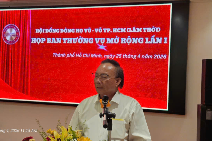 Ông Vũ Minh Sang – Người gìn giữ mạch nguồn dòng tộc, kết nối truyền thống và khát vọng phát triển