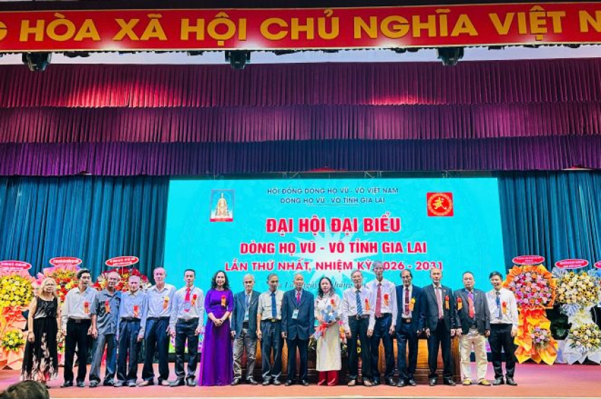 DÒNG HỌ VŨ – VÕ TỈNH GIA LAI TỔ CHỨC ĐẠI HỘI ĐẠI BIỂU LẦN THỨ NHẤT, NHIỆM KỲ 2026 – 2031