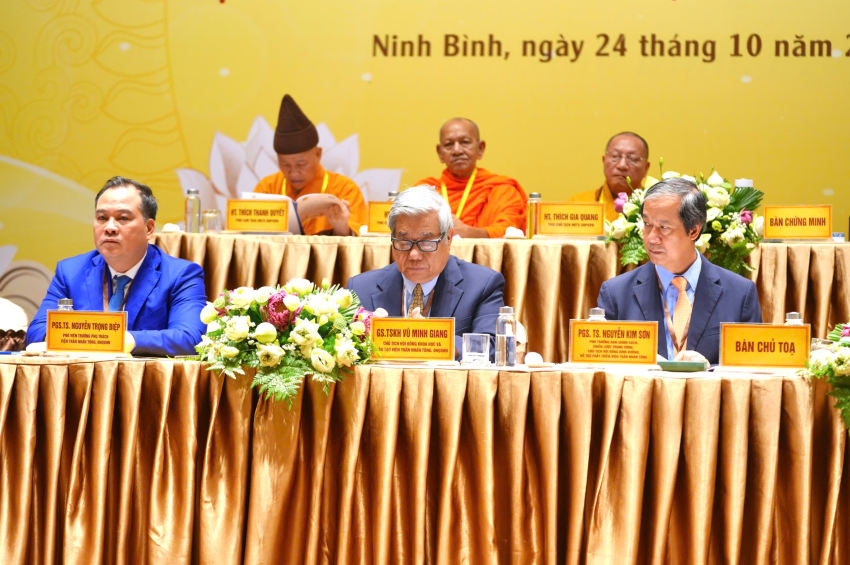 PHẬT GIÁO VIỆT NAM TRONG NGOẠI GIAO NHÂN DÂN: KHAI MẠC HỘI THẢO KHOA HỌC QUỐC GIA TẠI NINH BÌNH